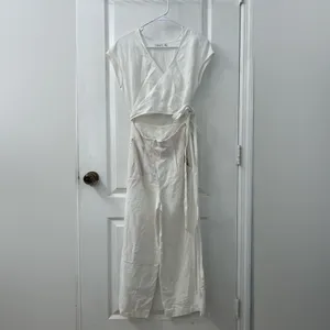 Aritzia Wilfred White Brax Jumpsuit (Size 0) thumbnail 4