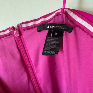 Revolve Jay Godfrey Kerr Strapless Midi Side Slit Cocktail Dress Pink Women's Size 0 thumbnail 5