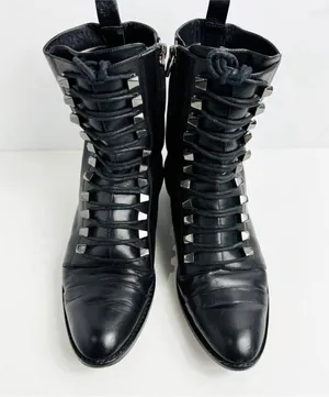 Alexander Wang Andrea ankle lace up bootie thumbnail 4
