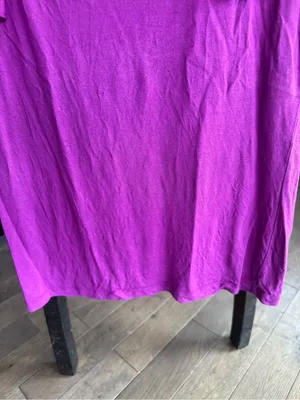 Ann Taylor Ruffle Shoulder Sleeveless Top - Magenta thumbnail 4