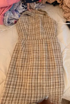 Monteau Plaid dress thumbnail 1