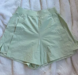 lululemon athletica Light Mint Elastic-Waist Athletic Shorts thumbnail 1