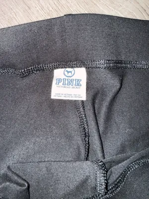 Victoria's Secret PINK Black Solid Leggings thumbnail 3