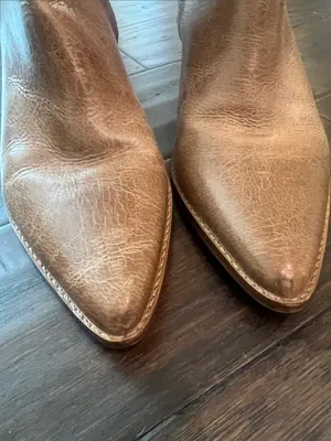 Matisse The Caty Mainline Brazilian Luxe Tan Pointed-Toe Leather Boots 6 thumbnail 5