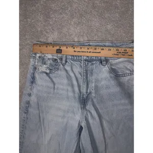 american eagle super high rise straight 10 long thumbnail 7