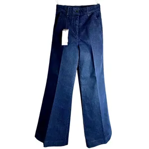 MP Piombo Wide Leg Womens Jeans in Blue size 2 thumbnail 4