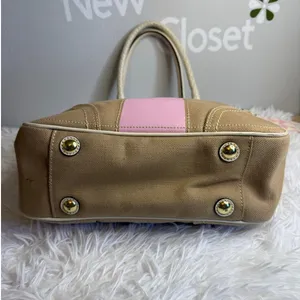 y2k COACH 2008 11791 Heritage Striped Tote Handbag thumbnail 3