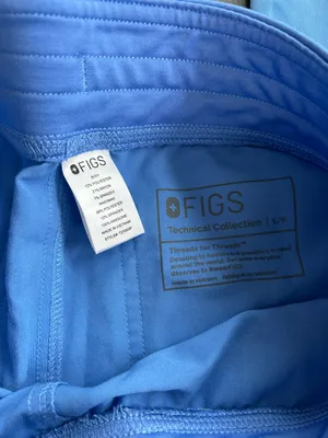 Light Blue Straight Leg scrubs thumbnail 5