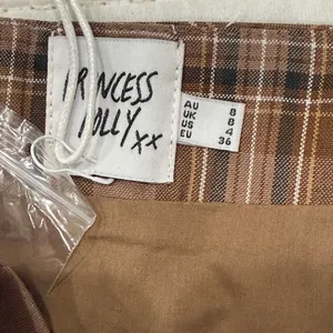 Princess Polly Brown Plaid Mini Skirt*NEW‎ thumbnail 11