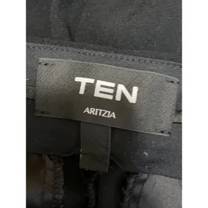 Aritzia Ten Women's Black High Waisted Wide Leg Baggy Trousers Pants Size 2 thumbnail 5