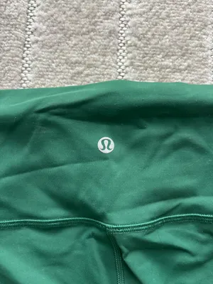 Green Lululemon Biker Shorts thumbnail 2