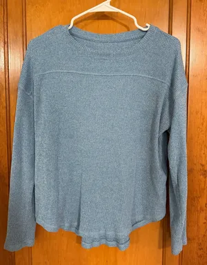 Light Blue Sweater Wild Fable Thin thumbnail 1