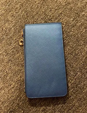 Card Wallet Or Cash Blue thumbnail 1