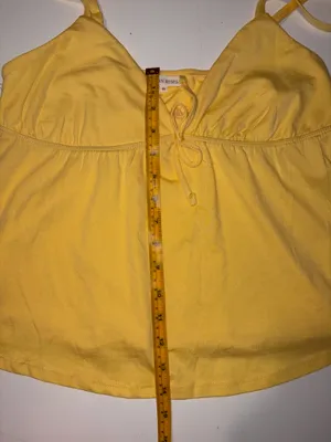 Urban Rebel Tank Top Yellow Size M thumbnail 4