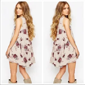 ✨2xHP✨Free People Floral Swing Tunic Dress✨ thumbnail 3