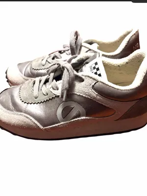 No Name silver and white sneakers size‎ 41 Size 10 thumbnail 2