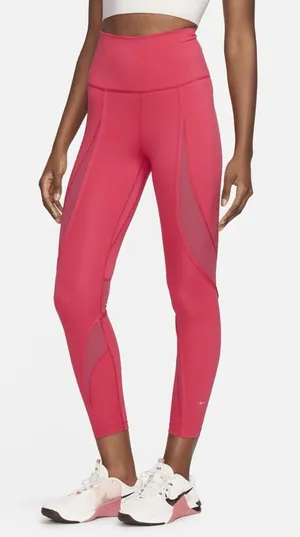 NIKE Bright Pink Leggings Size Small EUC thumbnail 1