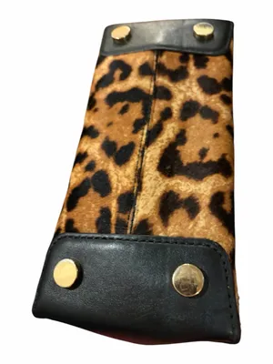Michael Kors Mercer Leopard Calf Hair Crossbody Tote Handle Bag w/ Strap thumbnail 4