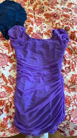 KatieJNYC Dress Purple Size M thumbnail 3