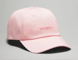 NWT Lululemon Unisex Classic Ball Cap Wordmark Strawberry Milkshake Sakura Pink thumbnail 1