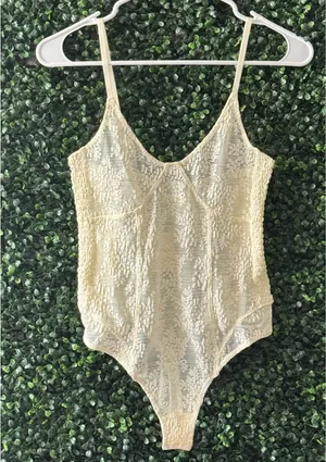FREE PEOPLE Ready To Go Lace Bodysuit thumbnail 5
