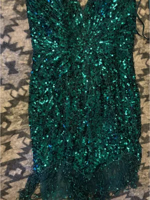 Green dress thumbnail 2