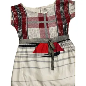 Launch by Susan Young abstract sailboat novelty 100% silk dress size XS‎ thumbnail 7