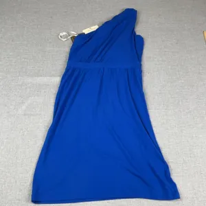 Tommy Bahama Dress Womens Small Blue One Shoulder Maxi Petites‎ Casual Fit thumbnail 8