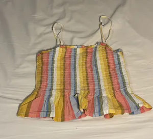 Billabong Top Tank Striped Crop thumbnail 1