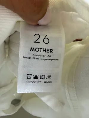 MOTHER Insider Crop Fray Glass Slipper thumbnail 7