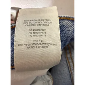Denim Forum Aritzia‎ womens 90s boyfriend high loose jeans distressed 30L thumbnail 7