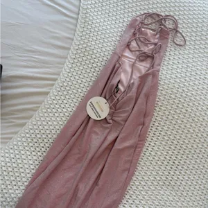 Babyboo Miley Maxi Dress Pink Sparkle thumbnail 3