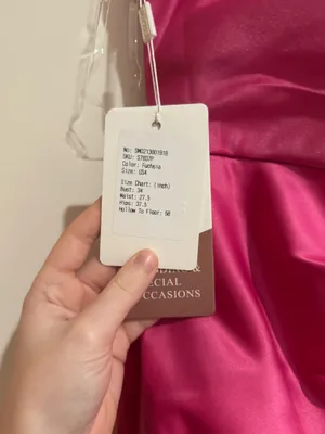 Stacee’s Prom Dress Pink Size 4 thumbnail 6