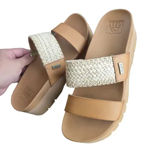 Reef Cushion Vista Higher Platform Slide Sandal Size: 8 thumbnail 3