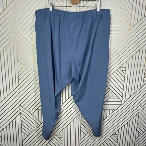 Summersalt The On-The-Go Pant in‎ Slate Blue Drawstring Plus Size US 22 thumbnail 8