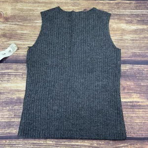 Easy Spirit Wool Blend Sweater Vest Gray Size 0 Preppy Y2K thumbnail 2