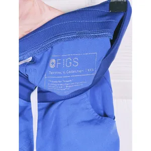 FIGS Womens Zamora Jogger Scrub Pants Size XXS Blue Medical Workwear Utility thumbnail 4