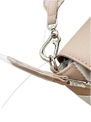 NWT Steve Madden Move Utility Crossbody Bag Cream and Tan With FLAWS thumbnail 11
