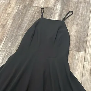 Lulu's Black Mythical Kind of Love Evening Gown Full Length Maxi Dress Small NEW thumbnail 6