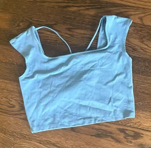 Wild fable light blue short sleeve top thumbnail 1