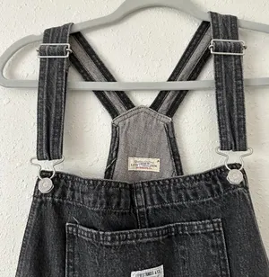 Levi’s X Free People Vintage Black Overalls / Shortalls thumbnail 9