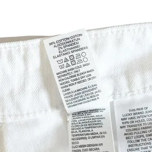 Lucky Brand White Hayden Skinny Jeans Sz 4 thumbnail 8