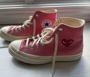 Converse x PLAY Comme des Garçons pink thumbnail 1