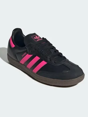 Adidas Samba OG core black / lucid pink / gum thumbnail 2