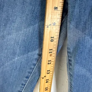 Lucky Brand Y2k Size 8‎ 29 Inseam Distressed Blue Denim Skinny Jeans Mid Rise thumbnail 8