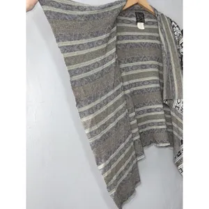 Billabong Drape Cardigan Size Large Aztec Boho Western Waterfall Coastal Cowgirl thumbnail 4