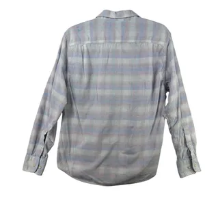Tommy Bahama Coastal Cord Pastel Plaid Button Down‎ Cotton Shirt Casual Beach S thumbnail 2