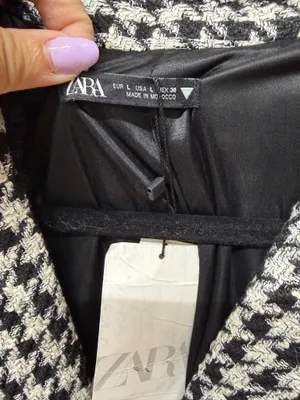 ZARA Houndstooth Blazer Dress thumbnail 3