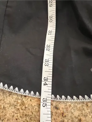 Commense NWT Black Contrast Stitch Belted Shirt Dress Small Linen Blend Sold Out thumbnail 8