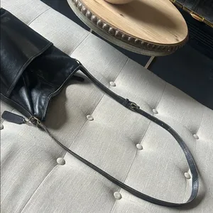Coach Vintage Black Glove Tanned Leather Bucket Bag No 0660 013 thumbnail 9